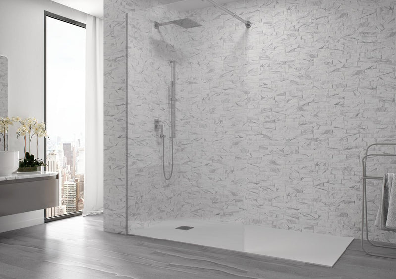 Marble Ordino Carrara Matte 3.20x17.50 Porcelain  Tile