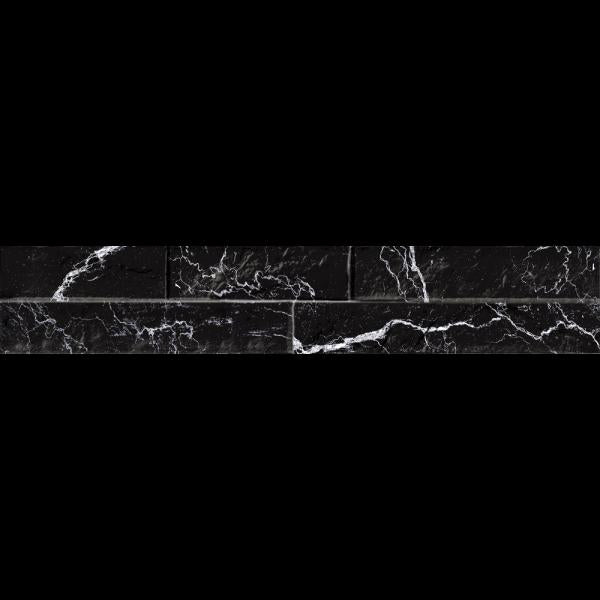 Marble Ordino Marquina Matte 3.20x17.50 Porcelain  Tile