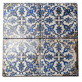 Mariner Maioliche Cementine Blue 02 8x8 Porcelain  Tile