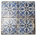Mariner Maioliche Cementine Blue 02 8x8 Porcelain  Tile