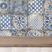 Mariner Maioliche Cementine Blue 02 8x8 Porcelain  Tile