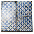 Mariner Maioliche Cementine Blue 03 8x8 Porcelain  Tile