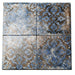 Mariner Maioliche Cementine Blue 05 8x8 Porcelain  Tile