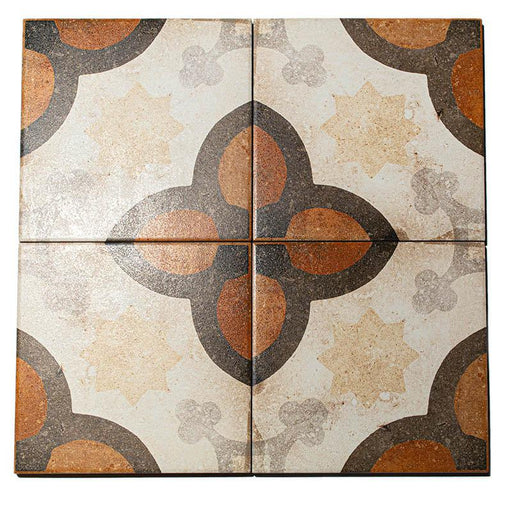 Mariner Maioliche Cementine Cotto 11 8x8 Porcelain  Tile