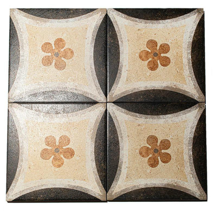 Mariner Maioliche Cementine Cotto 12 8x8 Porcelain  Tile