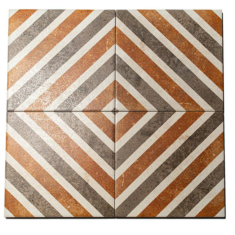 Mariner Maioliche Cementine Cotto 15 8x8 Porcelain  Tile