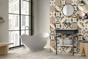 Mariner Maioliche Cementine Cotto 15 8x8 Porcelain  Tile