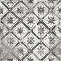 Mariner Maioliche Cementine Nera 08 8x8 Porcelain  Tile