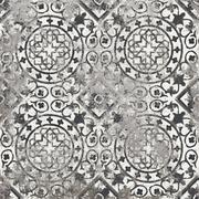 Mariner Maioliche Cementine Nera 09 8x8 Porcelain  Tile