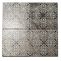 Mariner Maioliche Cementine Nera 09 8x8 Porcelain  Tile
