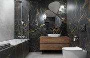 Markina Gold Polished 24x48 Porcelain  Tile
