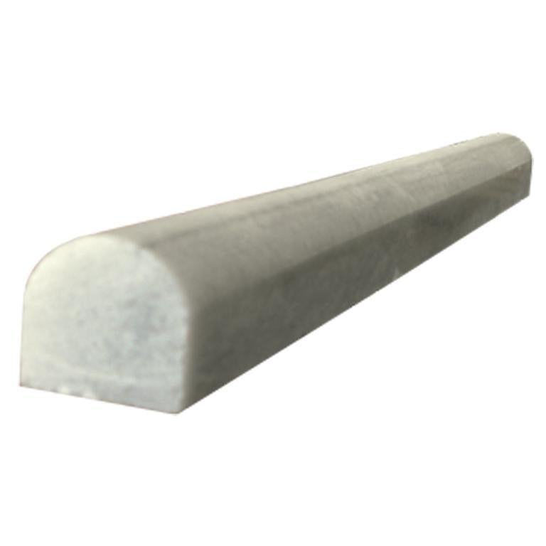 Marmara White Marble Trim 12 Polished     Pencil Rail