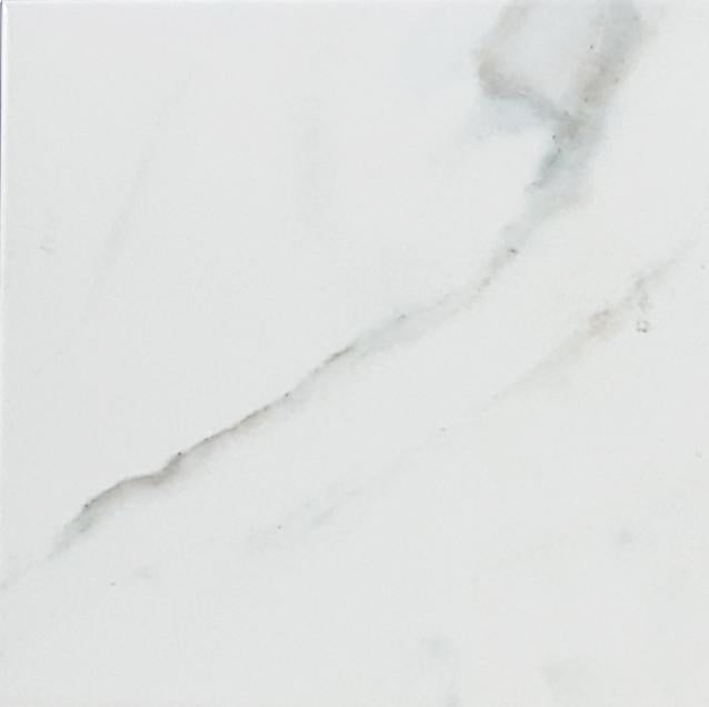 Massa Calacatta Waterline 6x6 Porcelain  Tile