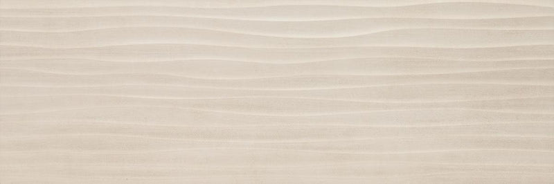 Materika Beige Wave Textured 16x48 Ceramic  Tile