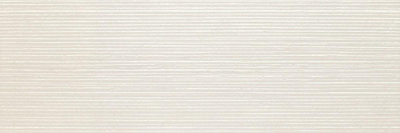 Materika Off White Linear Textured 16x48 Ceramic  Tile
