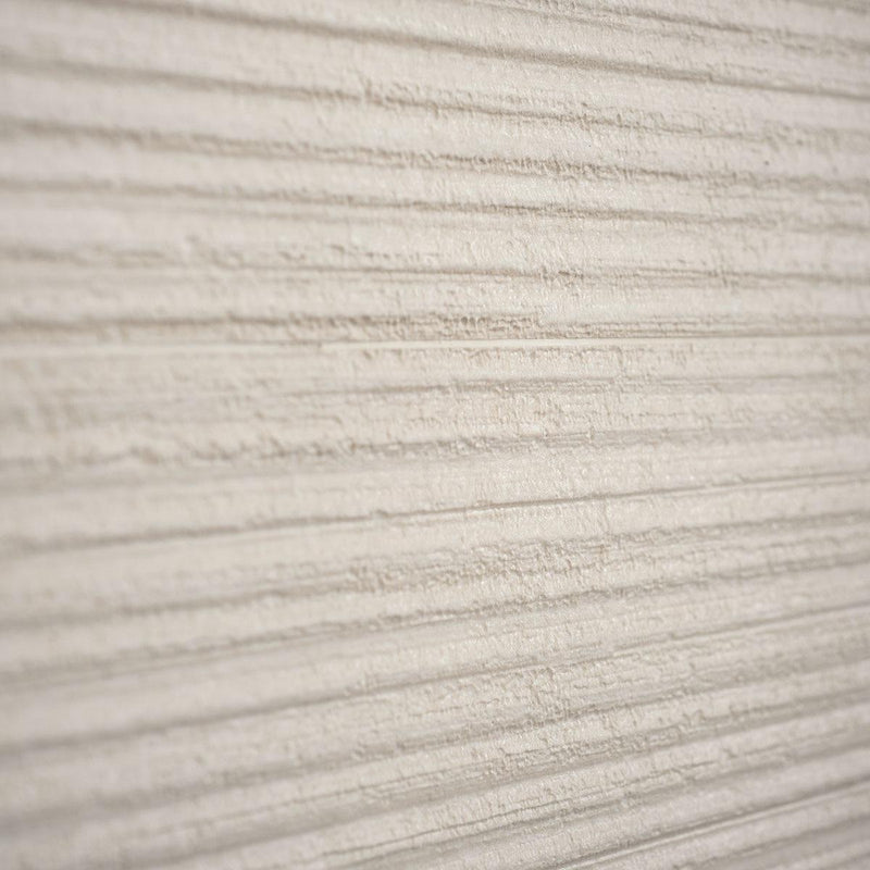 Materika Off White Linear Textured 16x48 Ceramic  Tile