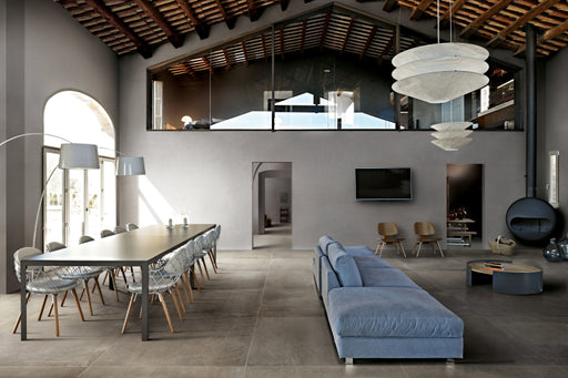 Matieres Gris Matte 12x24 Porcelain  Tile