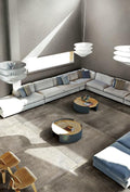 Matieres Gris Matte 32x32 Porcelain  Tile