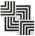 Maze Dark Polished Natural Stone  Mosaic