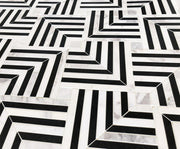 Maze Dark Polished Natural Stone  Mosaic