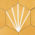Meraki Mostaza Even 8x9 Porcelain  Tile