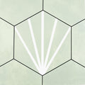 Meraki Verde Even 8x9 Porcelain  Tile