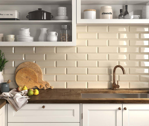 Metro Cream 4x8 Ceramic  Tile