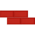 Metro Red 4x8 Ceramic  Tile