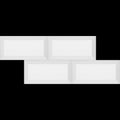 Metro White 4x8 Ceramic  Tile