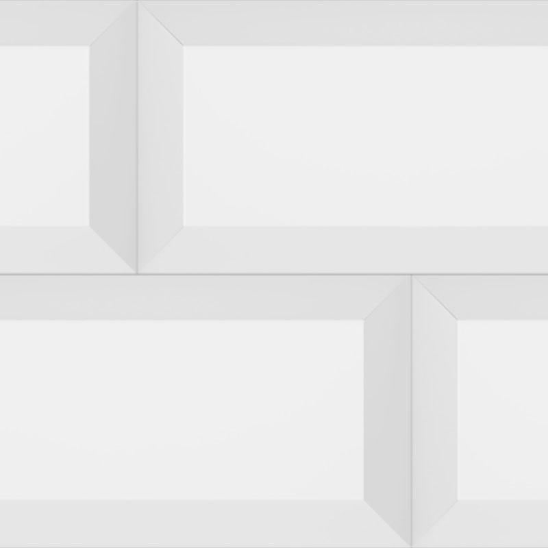 Metro White 4x8 Ceramic  Tile