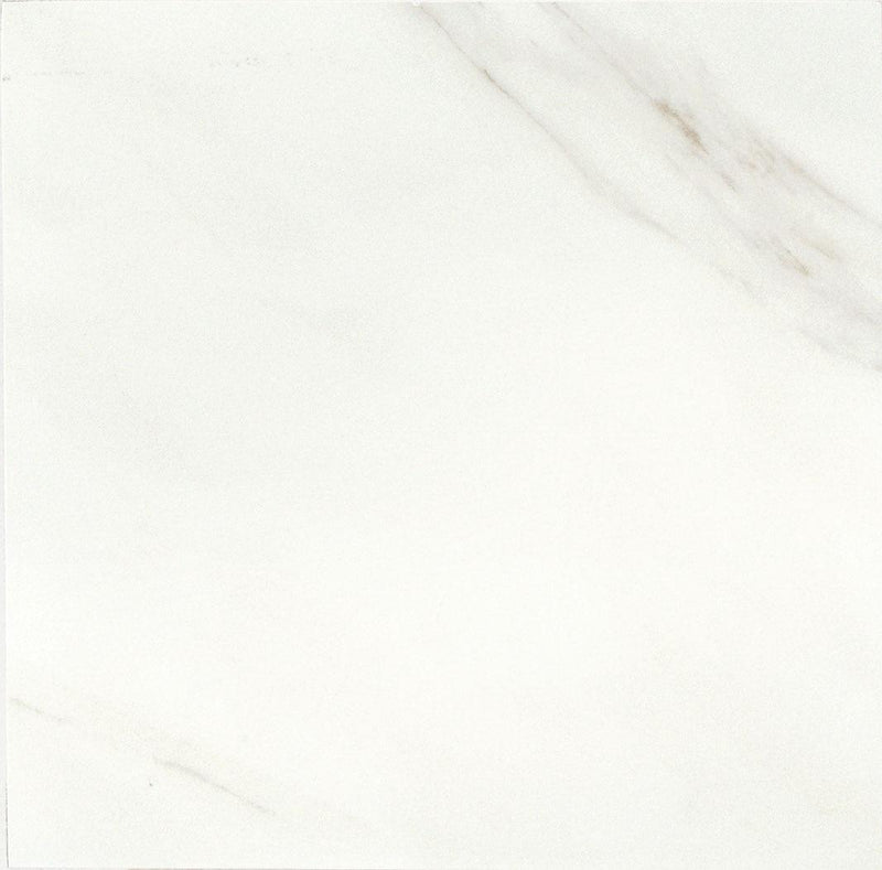 Mirasol Bianco Carrara Glossy 3x3 Ceramic Bullnose Outcorner
