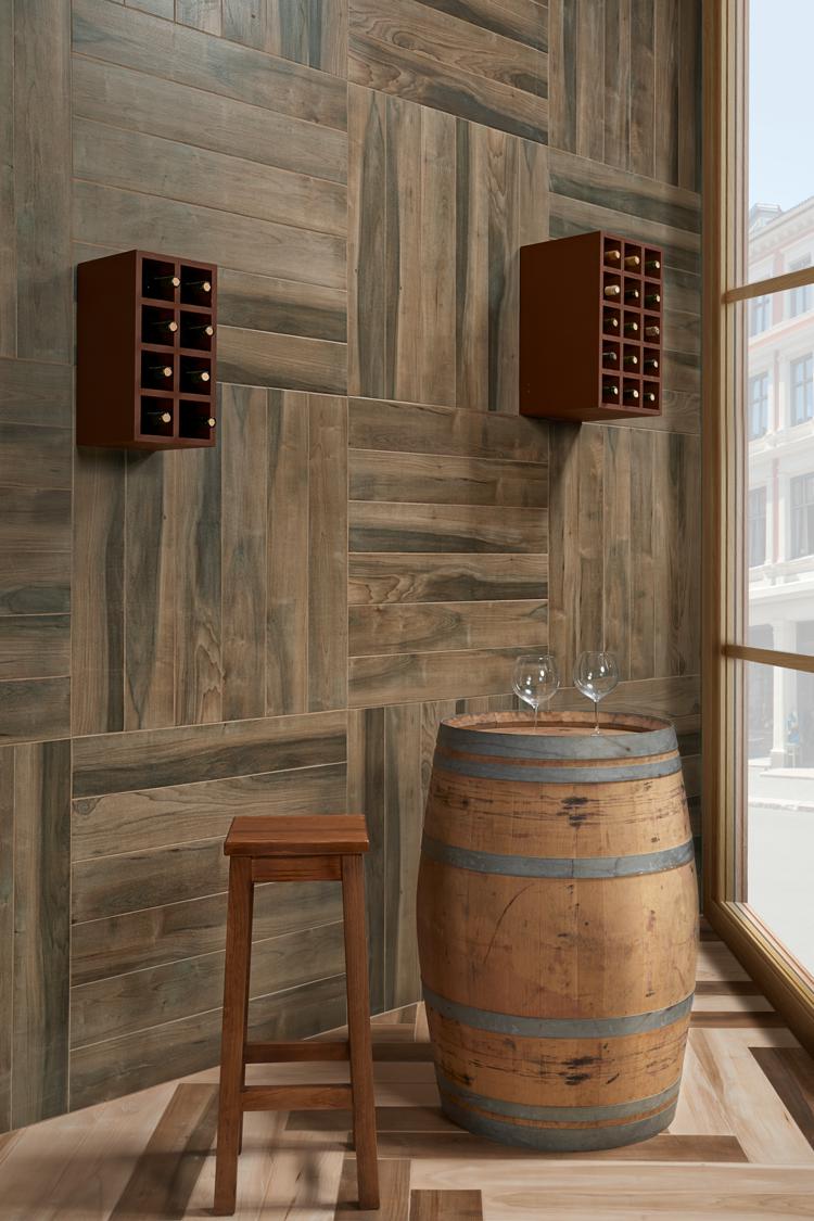 Molten Roble 6x36 Porcelain  Tile