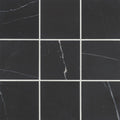 Monet Nero Marquina Marble Trim 1/2x12 Honed     Pencil Liner