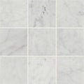 Monet White Carrara Marble Trim 1/2x12 Honed     Pencil Liner