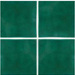 Monte Carlo Emerald 5x5 Clay Bullnose