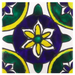 Monte Carlo Flower 2.5x2.5 Clay  Tile