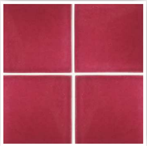 Monte Carlo Raspberry 5x5 Clay Tile — Solidshape