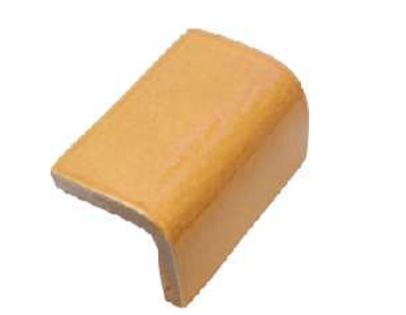 Monte Carlo White 2.5x5 Clay V Cap Round