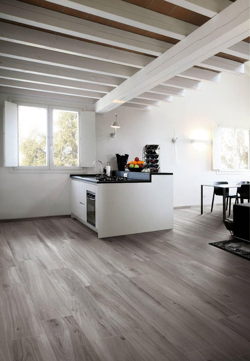 Mood Wood Grey Matte 8x48 Porcelain  Tile