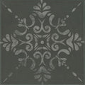 Moroccan Concrete Aziza Charcoal Matte 8x8 Porcelain  Tile