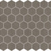 Moroccan Concrete Light Moss 1.5x1.5 Hexagon Matte Ceramic  Mosaic