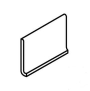 Moroccan Concrete Light Moss Matte 6x12 Porcelain Cove Base