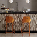 Museo Grey Mix Block Matte 12x24 Porcelain  Tile