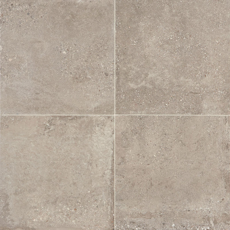 Museo Natural Grey Matte 24x24 Porcelain  Tile