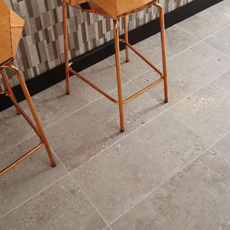 Museo Natural Grey Matte 24x48 Porcelain  Tile