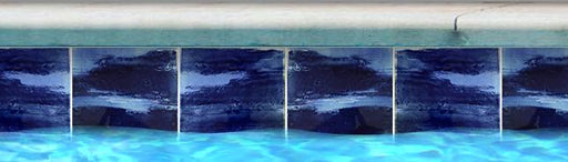 Nami Wave Crest Smooth, Lappato 6x6 Porcelain  Tile