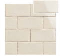 Natucer Frame Beige Glossy 0.5x12 Porcelain Demi Bullnose