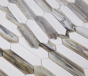 Newport Arrow Dawn Picket  Glass  Mosaic