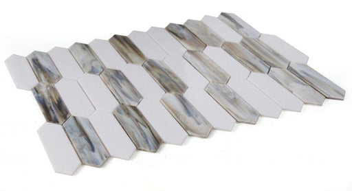 Newport Arrow Dawn Picket  Glass  Mosaic