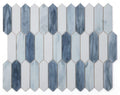Newport Arrow Grey Picket  Glass  Mosaic